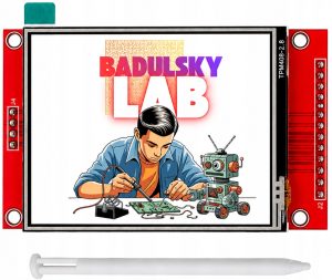 Wyświetlacz TFT LCD 2.8" 320×240 ILI9341 SPI Dotykowy + microSD do Arduino