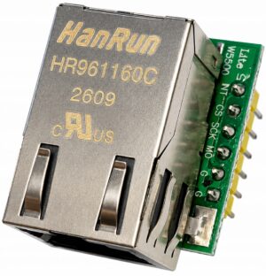 Moduł Ethernet W5500 RJ45 SPI TCP/IP WoL do Arduino ESP32 ESP8266 STM32