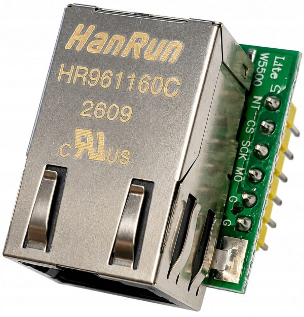 Moduł Ethernet W5500 RJ45 SPI TCP/IP WoL do Arduino ESP32 ESP8266 STM32