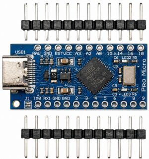Moduł Leonardo Pro Micro ATmega32U4 16MHz USB-C do Arduino