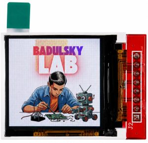 Wyświetlacz TFT LCD 1.44" 128×128 SPI ST7735S do Arduino ESP32 Raspberry Pi