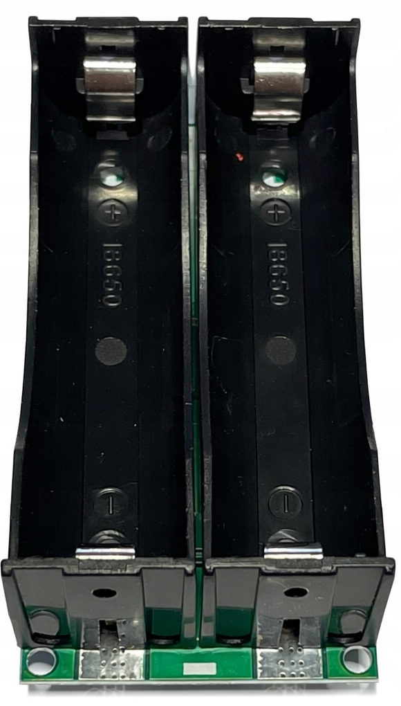 Koszyk 2×18650 ładowarka USB-C przetwornica 12V 15W