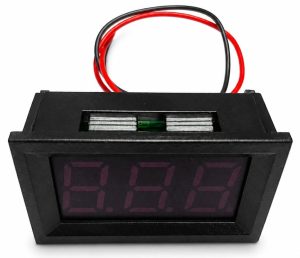 Moduł woltomierza LED 0–30V DC Panelowy 5–30V Czerwony