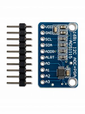 Moduł ADS1115 – 16-bitowy przetwornik ADC I2C