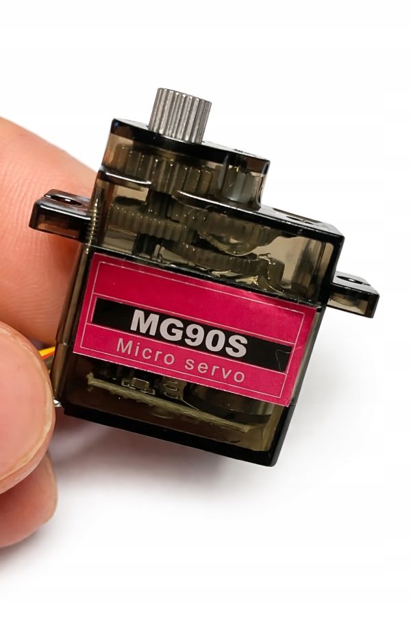 MG90S 360° – mikro serwomechanizm ciągłego obrotu | metalowe przekładnie