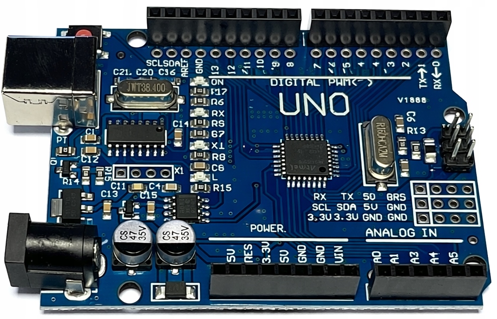 Płytka ATmega328P SMD kompatybilna z Arduino FT232RL USB-B