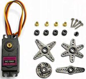 Serwo MG996R 360° Ciągły Obrót 11kg/cm Metalowe przekładnie Arduino RC