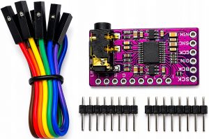 PCM5102A DAC stereo I2S do YoRadio ESP32 ESP8266 Raspberry Pi + zworki