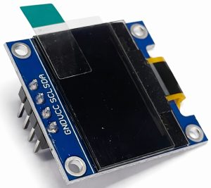 Wyświetlacz OLED 0.96" I2C SSD1306 Niebieski