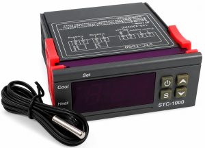 Termostat STC-1000 Regulator Temperatury 230V z sondą NTC