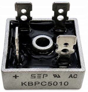 Mostek prostowniczy KBPC5010 50A 1000V z otworem pod radiator