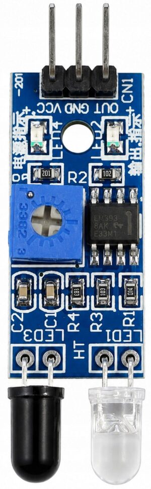 Czujnik przeszkód IR LM393 – detektor podczerwieni do Arduino ESP32