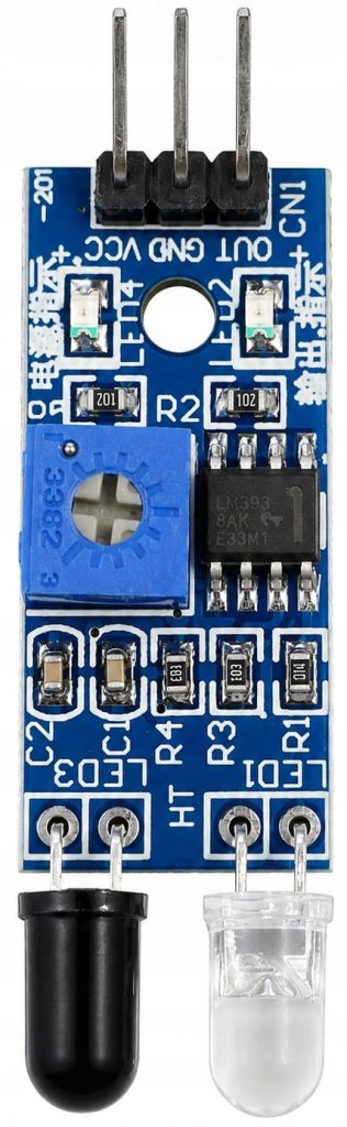 Czujnik przeszkód IR LM393 – detektor podczerwieni do Arduino ESP32