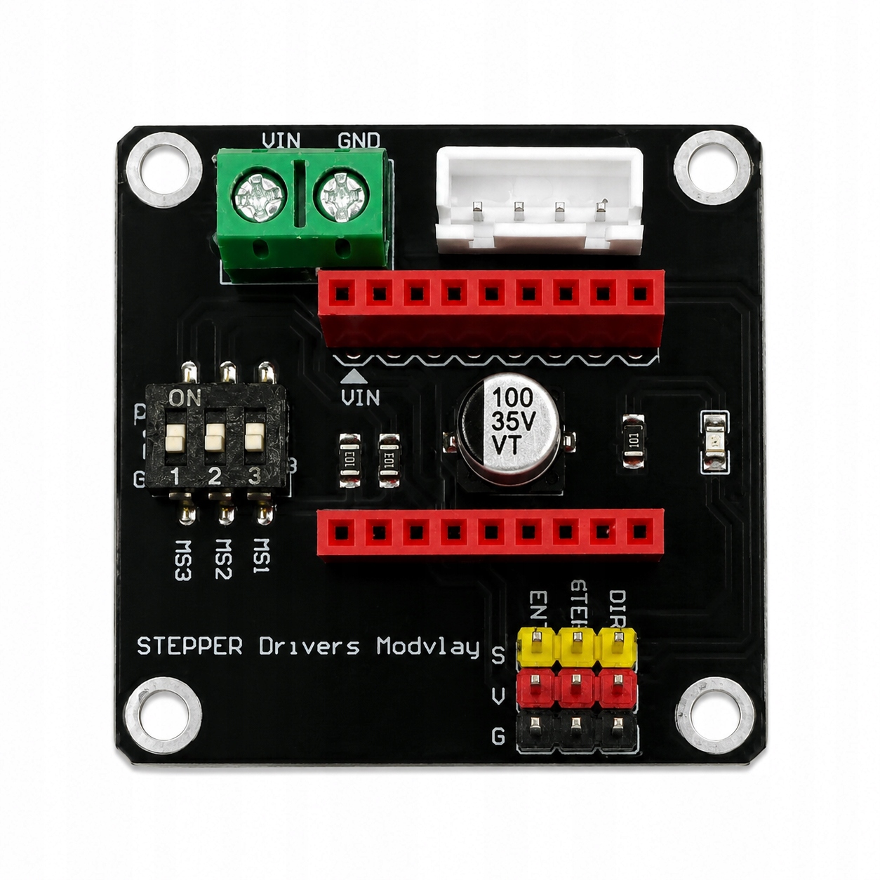 CNC Shield / Adapter do sterowników A4988 DRV8825 – 1 kanał - obrazek 3