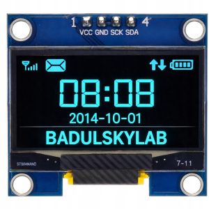 Wyświetlacz OLED 1.3 cala | I2C SPI Moduł wyświetlacza