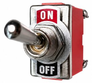 Przełącznik dźwigniowy E-TEN1221 ON-OFF 15A 250V AC z zaciskami śrubowymi