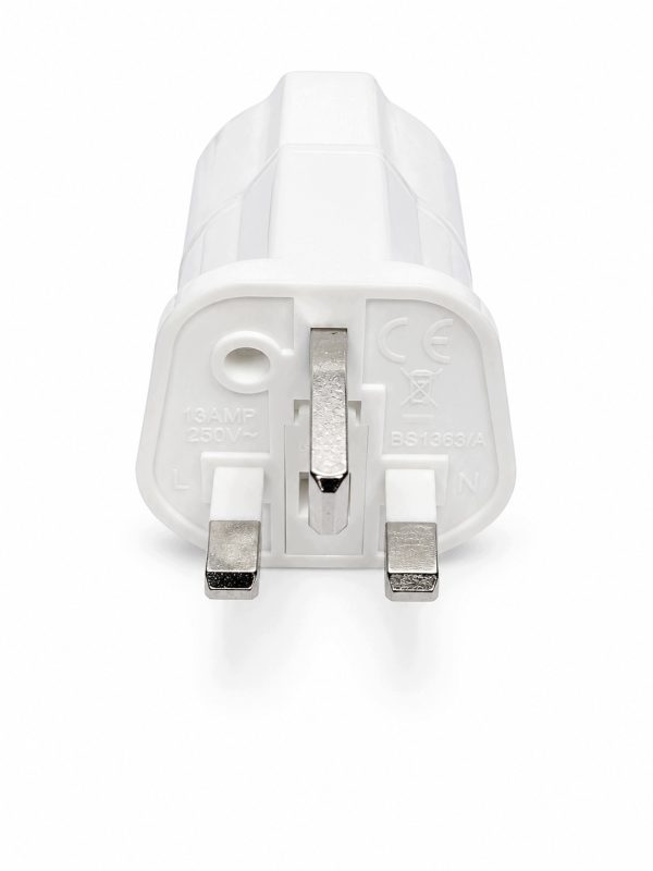 Przejściówka Adapter EU UK Typ G z bezpiecznikiem 13A