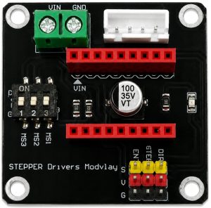CNC Shield / Adapter do sterowników A4988 DRV8825 – 1 kanał